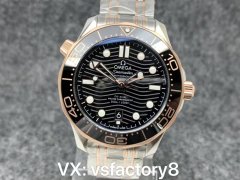 VS廠歐米茄海馬300米V2版玫瑰金8800機(jī)頂級復(fù)刻表全面介紹